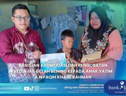 UPZ Bank Kalsel Berikan Bantuan Akomodasi dan Pengobatan Kepada Faqih Khairi Rahman