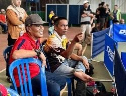 Dukung Atlet, Sekwan DPRD Batola Tonton Langsung Kejurprov Cabang Olahraga Tenis Meja