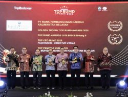 Raih Penghargaan Prestisius, Bank Kalsel Dikukuhkan Sebagai Penerima Golden Trophy TOP BUMD Awards 2025