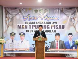 Wakil Bupati Pulang Pisau Hadiri Kegiatan Perpisahan Angkatan XVl MAN 1
