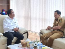 Silaturahmi Bupati Pulang Pisau ke BPKP Provinsi Kalteng