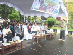 Pemkab Pulang Pisau Gelar Senam Bersama Serta Skrining Kesehatan & Edukasi