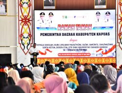 Wabup Hadiri Ramah Tamah Dengan Para Tenaga Pendidik se-Kabupaten Kapuas