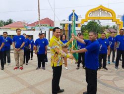 Pemkab Pulang Pisau Lepas Kontingen ke Festival Budaya Isen Mulang