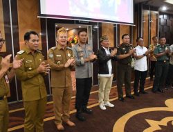 Bupati Pulpis Hadiri Rakor & Kesepakatan Bersama Pengaturan Lalu-lintas Angkutan Hasil Perkebunan