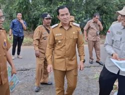 Bupati Pulang Pisau Tinjau Lahan untuk Pembangunan Sekolah Rakyat