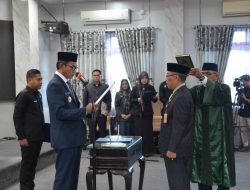 Wabup Akhmad Fauzi Lantik Sufriannor Sebagai Penjabat Sekda Balangan
