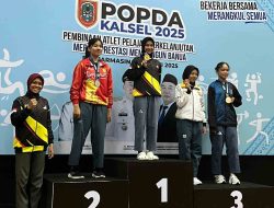 Taekwondo HST Sumbangkan Enam Medali pada POPDA Kalsel 2025