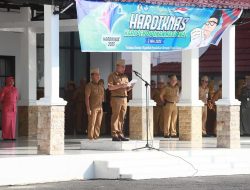 Peringatan Hardiknas 2025, Wabup Batola Sampaikan Pesan Menteri Pendidikan