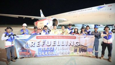 Kelancaran Penerbangan Haji 2025 Didukung Penuh Pertamina Patra Niaga Kalimantan