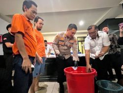 Amankan 51 Tersangka, Barang Bukti Narkotika Senilai Rp1,8 Miliar Dimusnahkan Polresta Banjarmasin