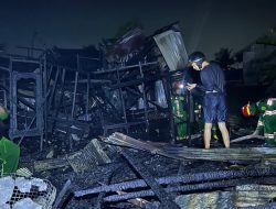 Kebakaran Hebat di Banjarmasin, 9 Rumah Terbakar