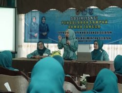 TP PKK Kalsel Sosialisasikan Pengolahan Sampah Rumah Tangga di HSS, Dorong Kesadaran Lingkungan Sejak dari Rumah