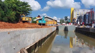 Peningkatan Kapasitas Sungai Veteran, BWS Kalimantan III Bantah Penyempitan