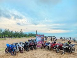 Touring Penuh Makna : Komunitas CBR Banjarmasin Gas Ke Pantai Batakan Baru!