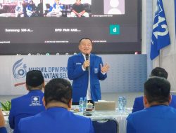 Muswil DPW PAN Kalsel, H. Muhidin Kembali Terpilih