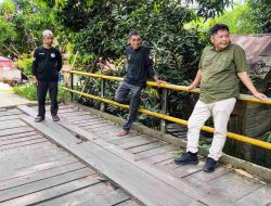 Bupati HST Samsul Rizal Tinjau Jembatan Rusak di Tiga Kecamatan