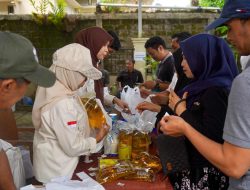 Pasar Murah Balangan Hadir di Desa Mangkayahu, Warga Antusias Berburu Sembako Murah