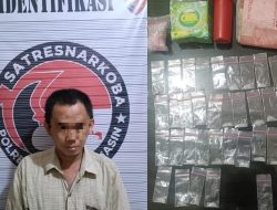 Miliki 36 Paket Sabu-Sabu, Terduga Pengedar Asal Kelayan B Diringkus Polisi
