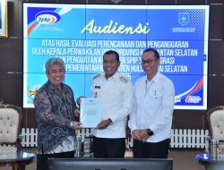 Bupati HSS Terima Evaluasi BPKP, Tegaskan Komitmen Perkuat Tata Kelola