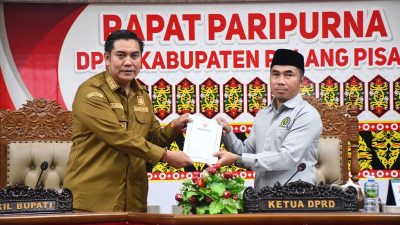 Wakil Bupati Pulang Pisau Hadiri Rapat Paripurna DPRD Masa Persidangan II Tahun Sidang 2025