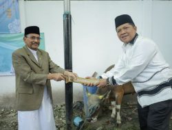 Kolaborasi Harmonis di Idul Adha, Bank Kalsel Salurkan Hewan Kurban ke DPRD Kalsel