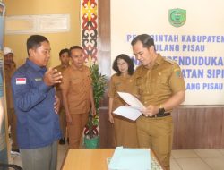 Pasca Libur Panjang, Bupati Pulang Pisau Sidak Kehadiran ASN