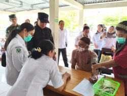 Bupati Pulang Pisau Tinjau Aktivitas Pelayanan di Puskesmas Sebangau Kuala