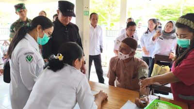 Bupati Pulang Pisau Tinjau Aktivitas Pelayanan di Puskesmas Sebangau Kuala