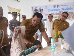 Bupati Pulang Pisau Tinjau Pemeriksaan Kesehatan Gratis di Tiga Kecamatan