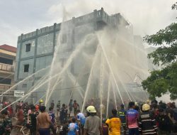 Ruko Tutup Saat Libur, Kebakaran Hanguskan Dagangan