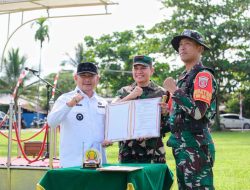 Sinergi TNI-Pemkab HST, Danrem 101 Antasari Apresiasi Hasil Pembangunan TMMD ke-124