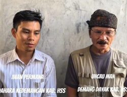 Kasus Pembunuhan Sadis di Lokasdo, Damang Adat Dayak dan DAD HSS Imbau Masyakarat Jaga Kamtibmas