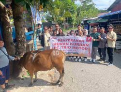 60 Tahun Trio Motor, Kian Erat Bersama Masyarakat Lewat Aksi Kurban