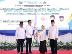 Bupati Tanbu Andi Rudi Latif, Resmi Melepas Kafilah Yang Berlaga di MTQN Ke-36 Tingkat Provinsi