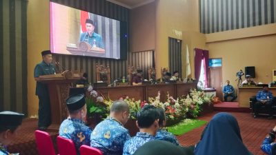 Bupati Tanbu Andi Rudi Latif Sampaikan Jawaban Atas Pandangan Umum Fraksi DPRD Terkait LPj APBD 2024
