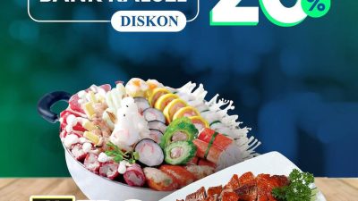 Pengguna Kartu ATM Bank Kalsel Bisa Nikmati Diskon 20 Persen di XO Cuisine dan XO SUKI