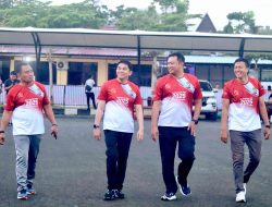 Bupati Tanah Bumbu Apresiasi Bhayangkara Run dan Kontes Kambing BerAKSI Semarakkan HUT Bhayangkara ke-79