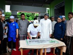 Lapangan Mini Soccer Alba Diresmikan, Ulama dan Umara HSS Bersinergi