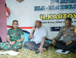 Sosialisasi Nilai Pancasila, H. Kartoyo Bangkitkan Semangat Kebangsaan di Hulu Sungai Selatan