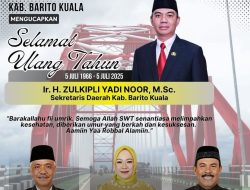 Pimpinan dan Anggota DPRD Batola Ucapkan Selamat Milad ke-59 Sekda Batola