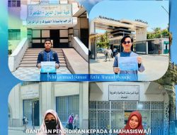 UPZ Bank Kalsel Salurkan Bantuan Pendidikan ke 4 Mahasiswa Kalsel di Universitas Al-Azhar Kairo
