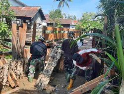 Meski Akhir Pekan, TMMD Tetap Bergerak Bangun Konektivitas di Wilayah Terpencil