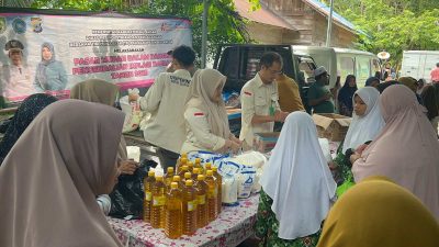 Pasar Murah Balangan Laris Manis, Komoditas Pokok Langsung Ludes