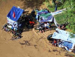 Pemkab Balangan dan Komunitas Jelajah Gelar Basaruan III, Bersihkan DAS Balangan