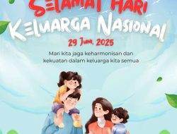 Dispersip Kalsel Sampaikan Ucapan Selamat Hari Keluarga Nasional