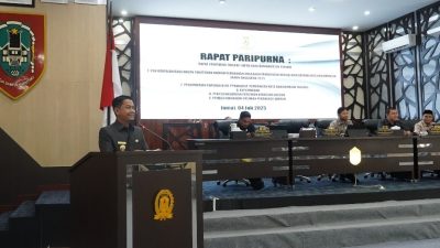 Pemkot Banjarmasin Sampaikan Raperda P-APBD 2025, Fokus Penanganan Sampah