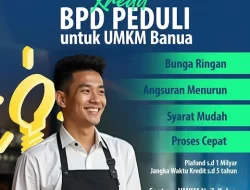 Solusi Pembiayaan Ringan untuk UMKM Banua, Bank Kalsel Hadirkan Kredit BPD Peduli
