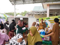 Kendalikan Inflasi, Disperindag Balangan Hadirkan Pasar Murah di Desa Mantimin