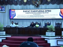Pemerintah Daerah HSS Respons Pandangan Fraksi DPRD Soal RPJMD dan Perda Pajak